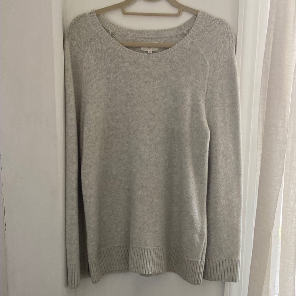Lou & Grey light Gray Women's Sweater
